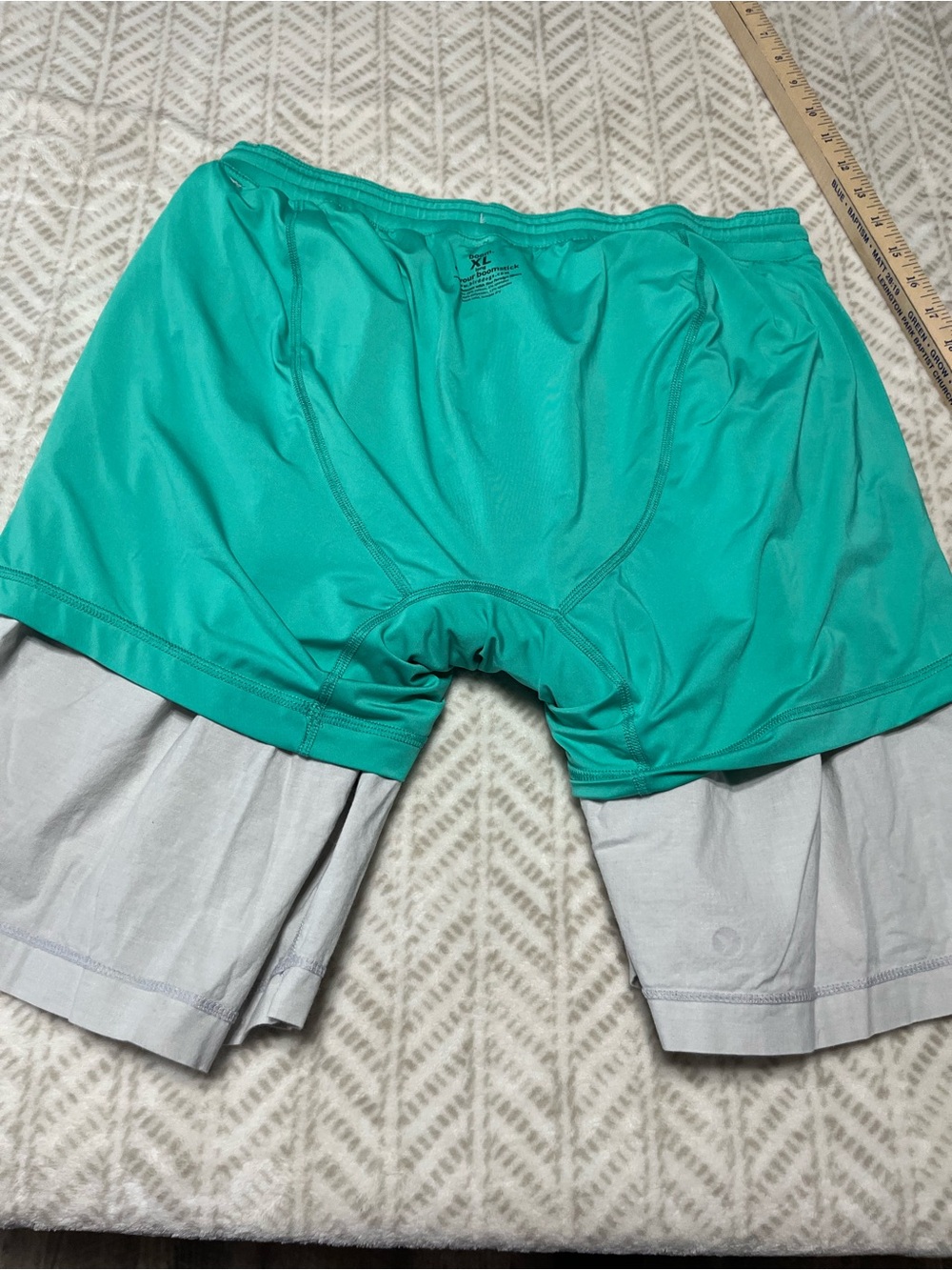 Birddog Light Gray Men’s Elastic-Waist Shorts Xl - Picture 9 of 10